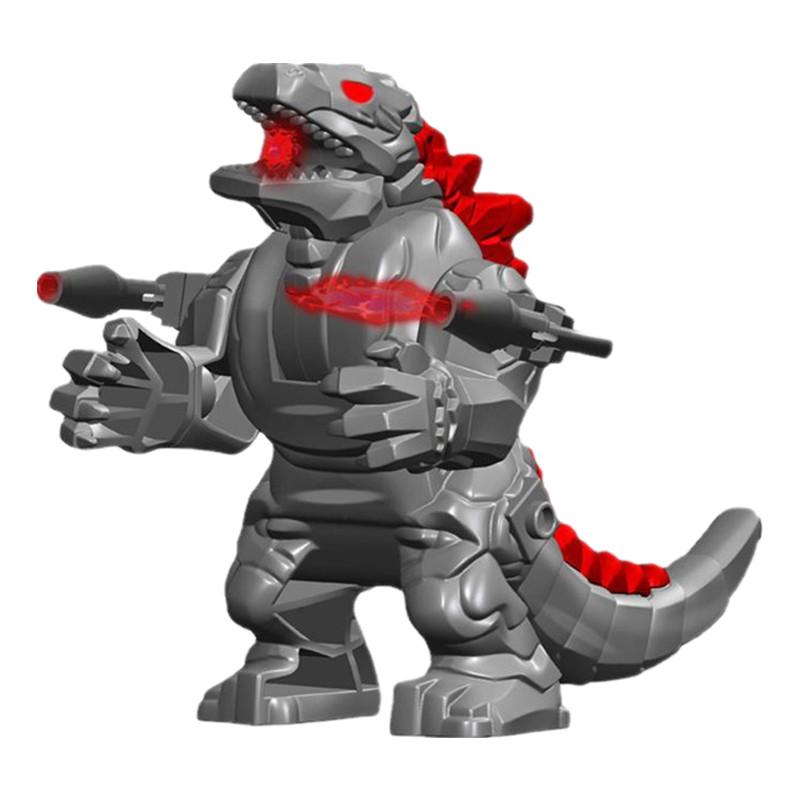 Godzillas Filmreihe Großer Dinosaurier Baustein MonsterKing Mini Animation Actionfiguren Modell Spielzeug Kindergeschenk