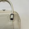 Mini Boston Bag with Dual Top Handles and Detachable Shoulder Strap for Elegant Daily or Evening Use