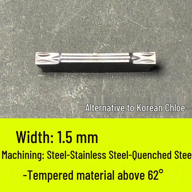 CNC Nut- und Abstechklingen: Edelstahl mggn/mgmn300/400 Einsätze