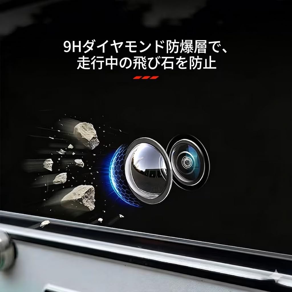 2-Piece Tesla Car Lens Protector Cover Set Camera Lens Protector