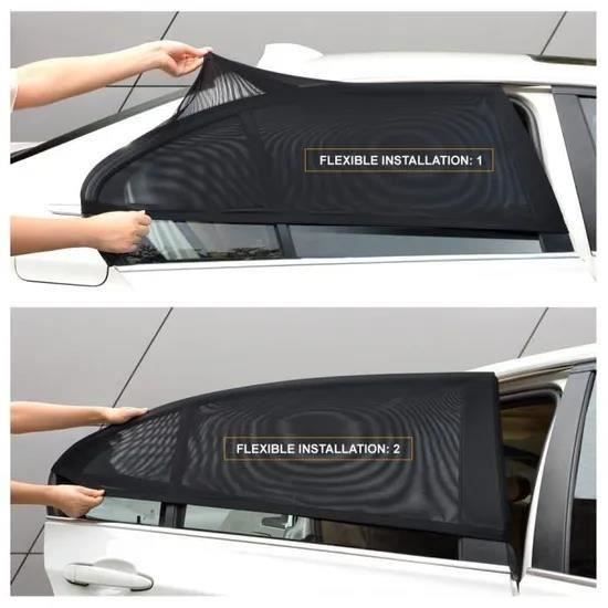 YD 2Pcs Pare-Soleil Voiture SPF Grand pour Bébé-Bloquer les Rayons UV - Protégez Votre Enfant et Animaux