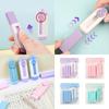 Sliding Retractable Pencil Erasers with Refills Retractable Erasers Easy Erasing Pencil Eraser for Kid Writing Drawing