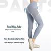 High-Waist Butt-Lifting Women's Yoga Pants with Side Pockets - Slim Fit, Leg-Slimming Fitness Leggings