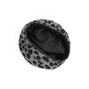 Beret Print Leopard Hat For Women Men Winter Fall Warm And Retro Stylish