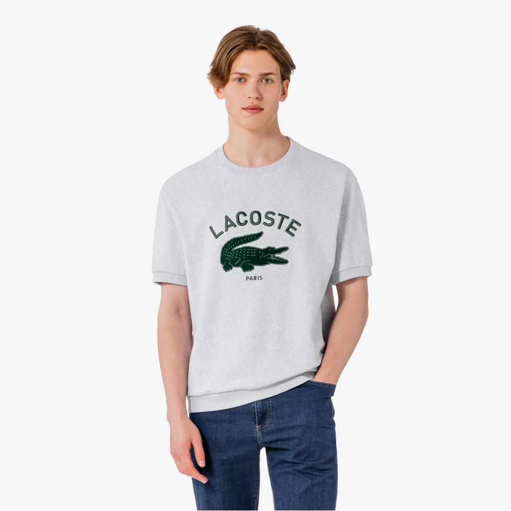 [Lacoste] Men's Big Croc Sweatshirt SH634E-56GCCA