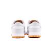 Nike Dunk Leather Abrasion Resistant, Lightweight, And Breathable Low top Skateboard Shoes Unisex Gray White HF5441-110(Team59-)