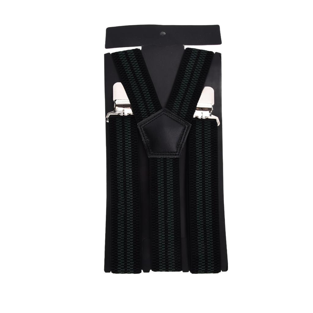 Mens Suspenders Strong Fixability Beautiful Practical Fashionable Metal Clip Wide Suspenders for Formal Party