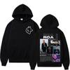 Rapper Roa New Album 2026 Tour Graphic Sweatshirts Men Women Hip-hop Hoodie Long Sleeves Casual Loose High Quality Pullover