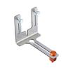 Professional Stainless Steel Level Bracket LBracket with 360 Degree Pivoting Adjustable Mount for Tool Stability