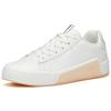 New Anta Life Collection Lightweight Low Top Skateboard Shoes Women's White Orange 122148072-1