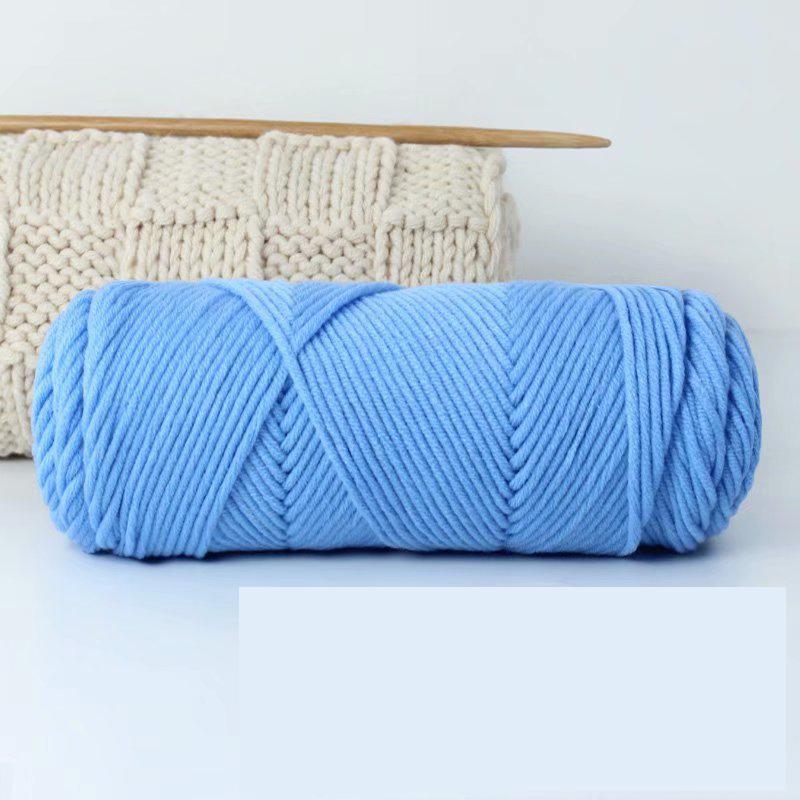 8-strand Cotton Select Yarn 100g, Light Worsted Thick Yarn For DIY Knitting Baby Wool Crochet Scarfcoat Sweater Weave Thread