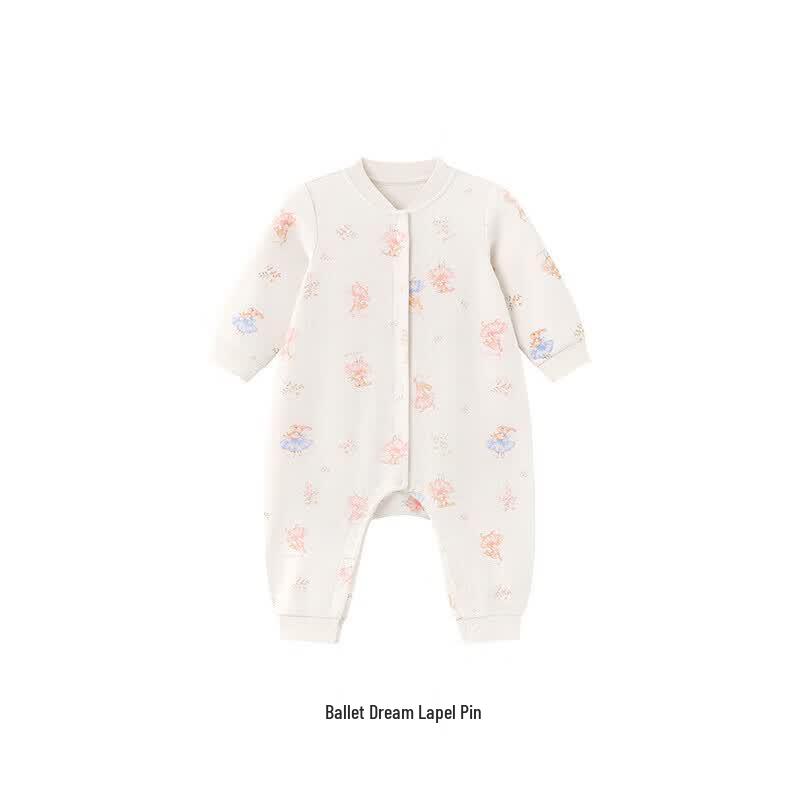 Yeehoo Newborn Baby Warm Fleece Cotton Bodysuit