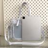 Y2K Cute Japanese Ita Bag Lolita Girl Transparent Shoulder Tote Bag Large Capacity Crossbody Casual Bag DIY Display Handbags