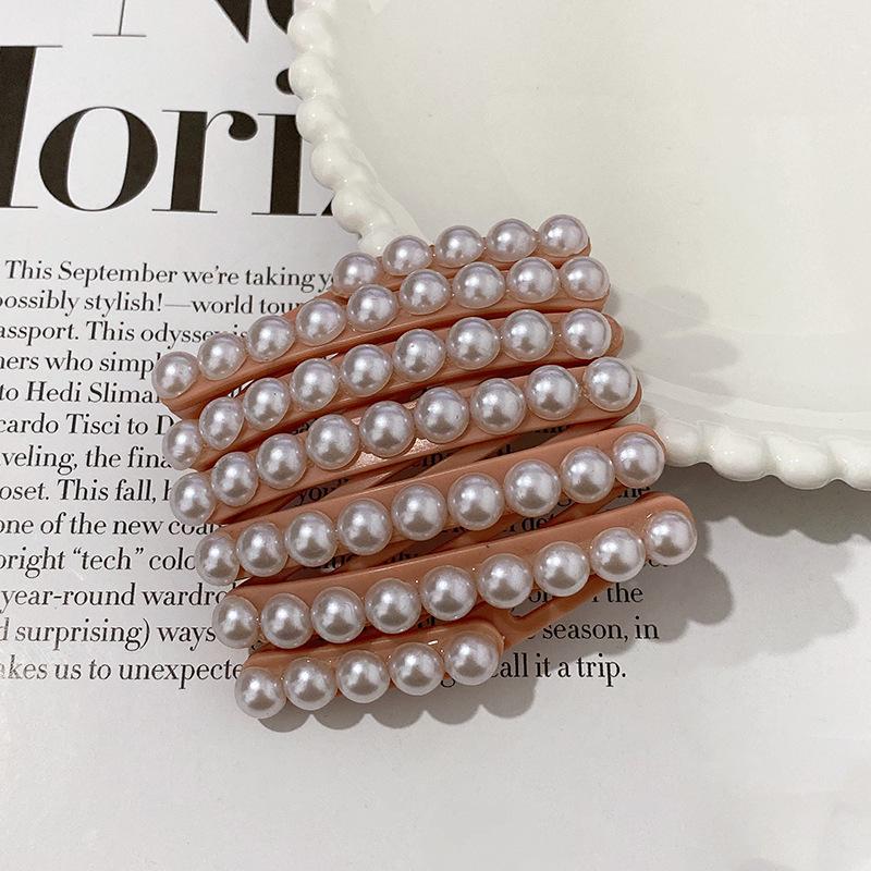 

2024 Складная повязка на голову с бусинами для умывания лица - Женский летний стиль для фиксации волос