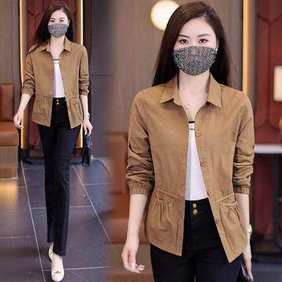 Dames Veelzijdige Modejas met Lange Mouwen en Revers - Lichtgewicht Casual Lente- & Herfstkleding