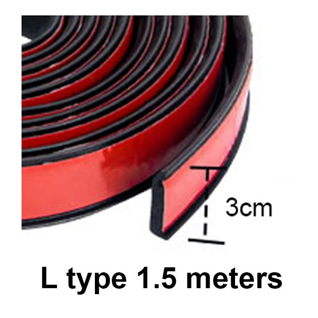 Universal Fender Flare Car Wheel Eyebrow Protector Lip Wheel-arch Trim Arch Extenders Decorative Scratch Proof Car