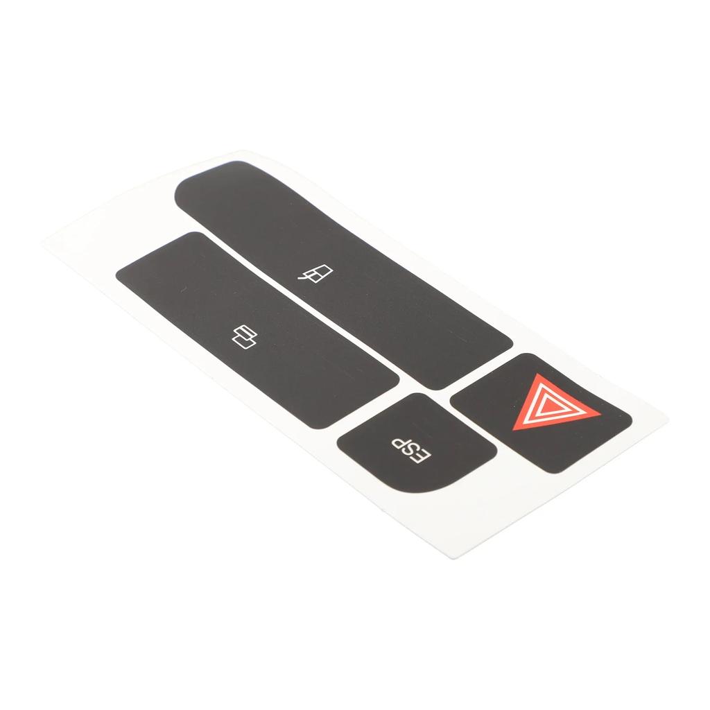 Automotive Button Repair Decal Sticker Luxurious Functionality Holder Knob Left Light Reflected Sophisticated Spacious Switch