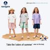 Navigare Girls' Comfortable & Breathable Short Sleeve T-Shirt