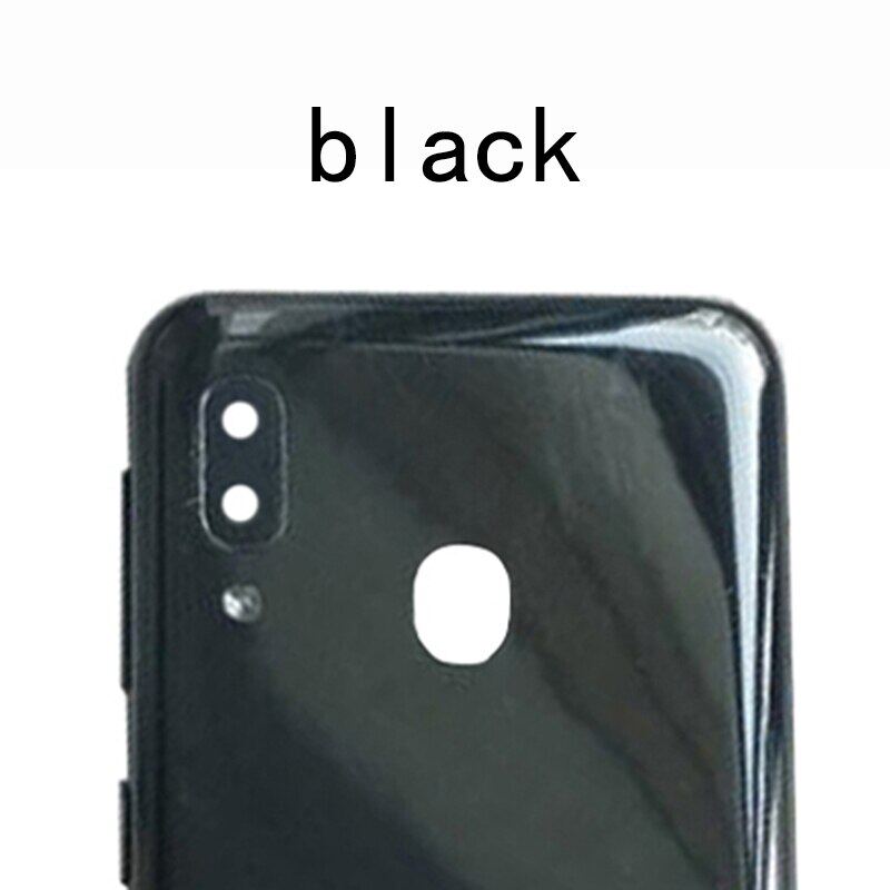 Задняя крышка для Samsung Galaxy A20e A202 SM-A202F/DS SM-A202F SM-A202K, задняя дверца корпуса аккумулятора чёрный