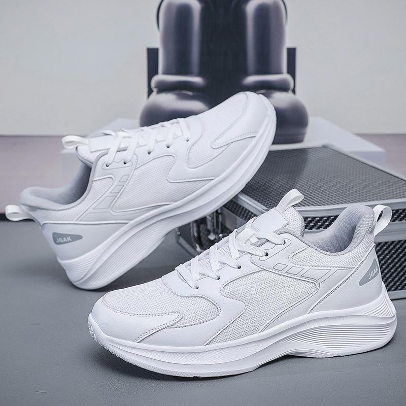 New casual trendy shoes, preferred material, soft mesh large size running shoes