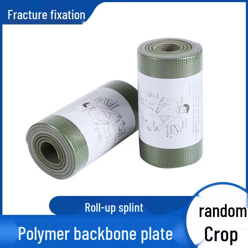 Malleable Polymer Roll-Up Emergency Splint