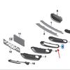 BMW Seria 1 F21 Ornament Cadru Far de Ceață Față (51117310829/30)
