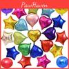 Solid 18" Colour Foil Balloons Heart Star Round Shape For Wedding Party Birthday