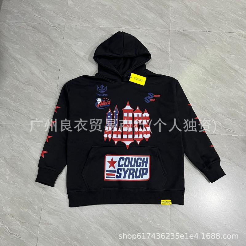 Mens Streetwear Graphic Hoodie Loose Fit Cotton Pullover Sweatshirt Casual Hip Hop Style