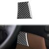 Carbon Fiber Interior Parts for Honda Accord 03-07: Steering Wheel, Window Lifters, Center Console, and Instrument Panel.