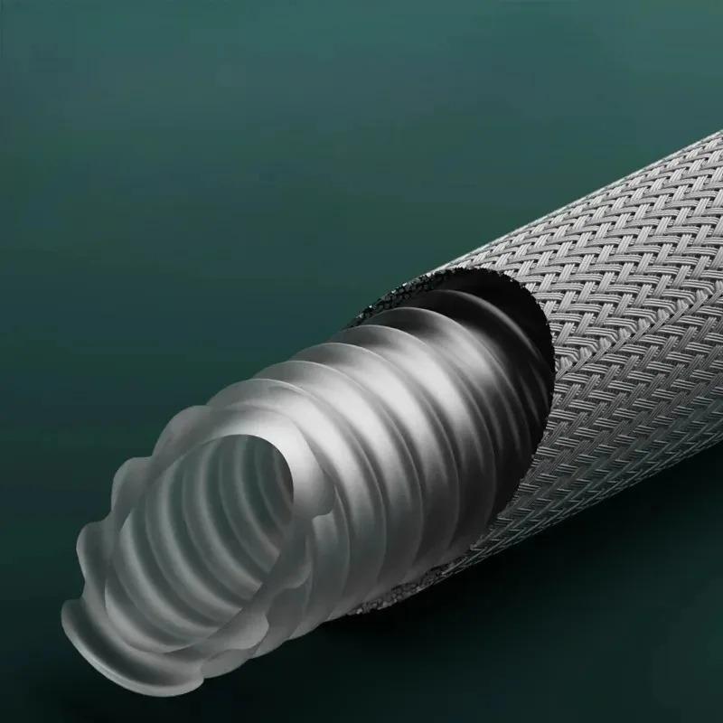 1,5m / 2m G1/2 Zoll Flexibler Duschkopfschlauch Werkzeug Badezimmer Duschzubehör Duschschlauch Badezimmerrohr Wasserkopf Hohe Qualität