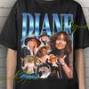Diane Keaton, Diane Keaton Shirt, Diane Keaton Fan Gift, Diane Keaton Tribute Tee, Diane Keaton Vintage Tshirt, Retro Diane Keaton Movies