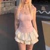 Summer Angel Wings Lace-Up Backless Camisole Top for Women