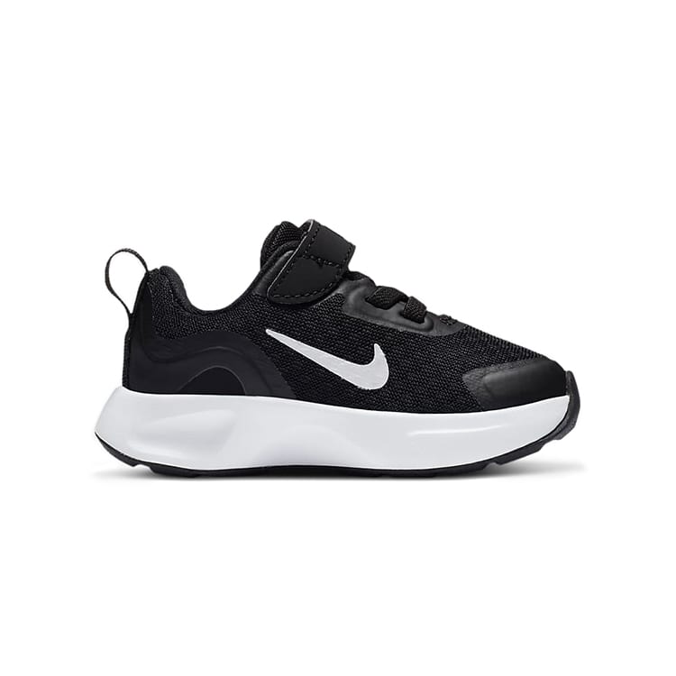 Nike Wearallday Low Top Skateboard Shoes Black White Infant And Toddler CJ3818-002