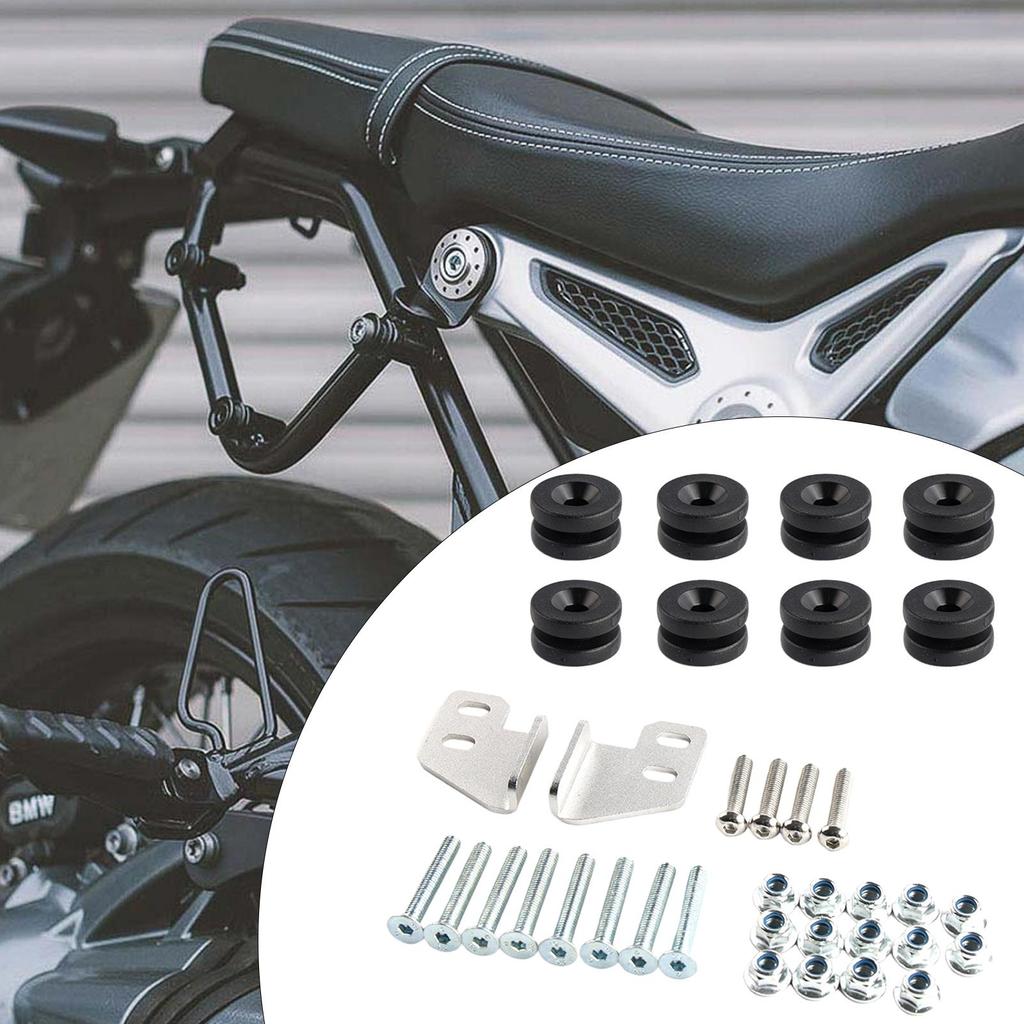 Universal Motorcycle Side Luggage Case Fasteners Tail Bag Mounting Screw Spacers Bolts Frame Mount Motorcycle Accessories