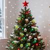 12PCS-Pack Of Christmas Decoration Christmas Tree Ornaments With Green Hair, Cute Decoration Props