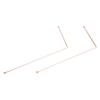 Effective For Water Search and Treasure Finding Tools 2PCS Copper Rods