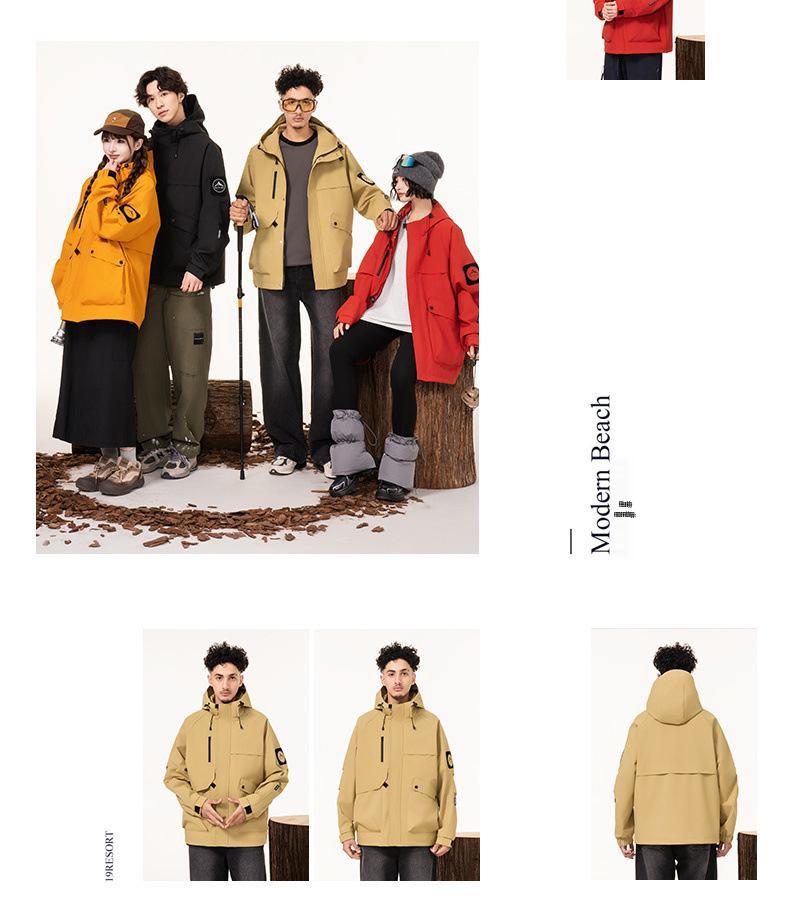 Men's Camouflage Hooded Jacket - Spring/Autumn Fashionable Casual Outerwear