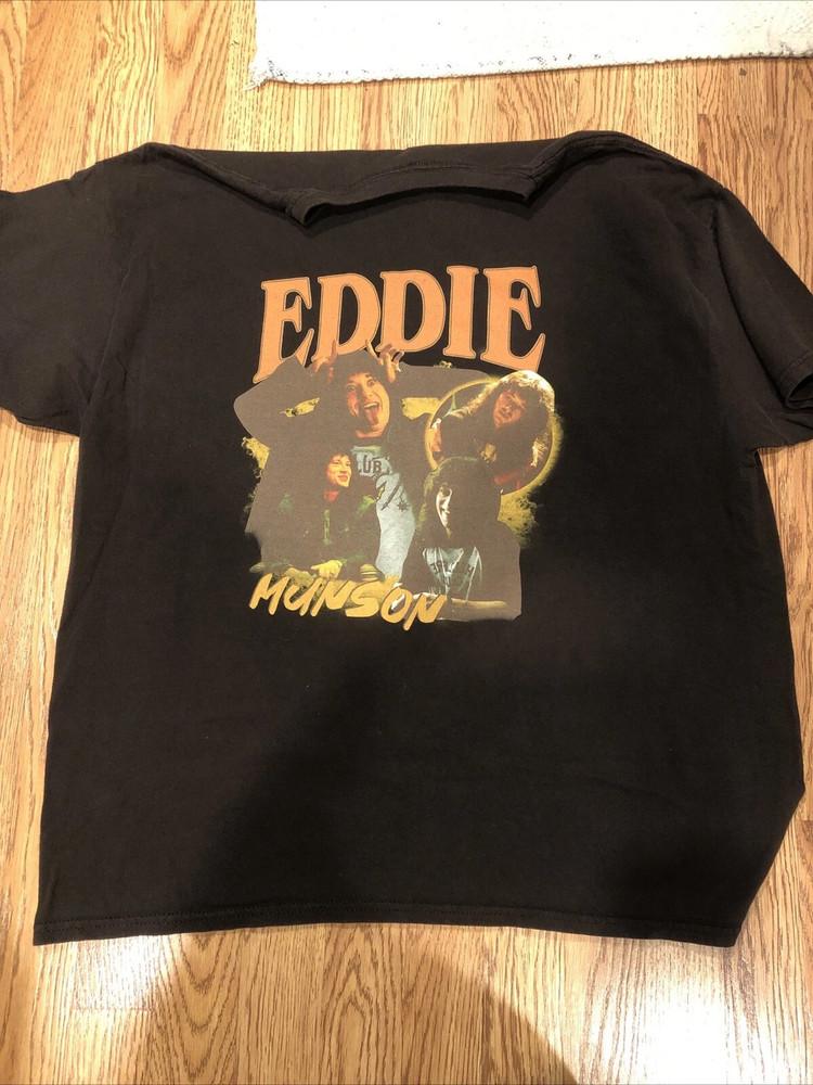 Eddie Munson Rock Poster Graphic Unisex Concert S5XL TR760 Unisex T-Shirt XXL
