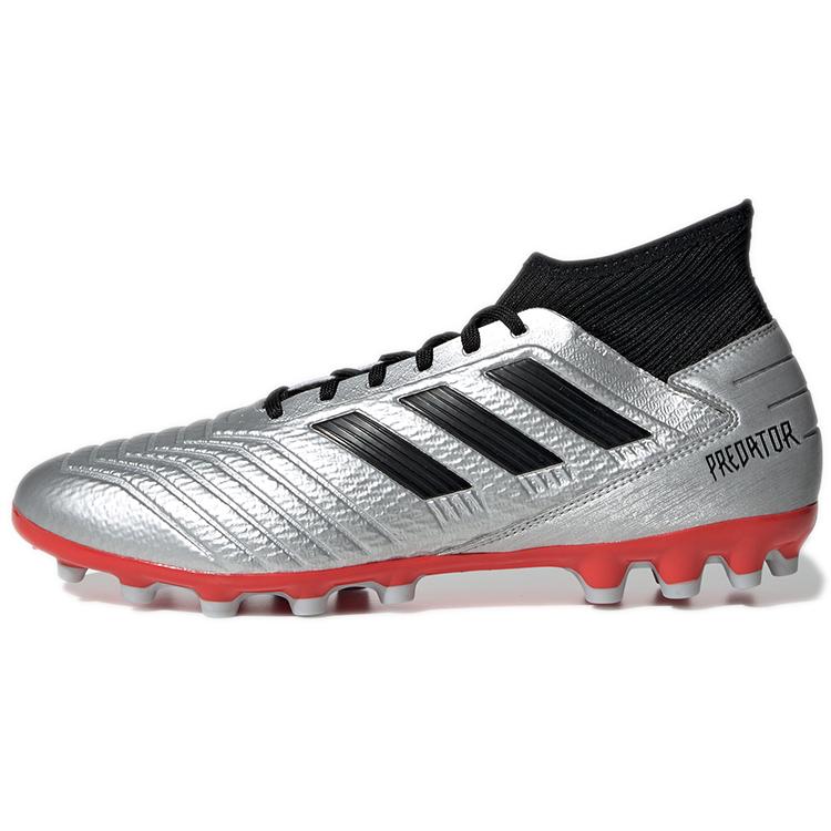 

New Adidas Predator 19.3 Ag Silver Metallic Black F99989 45