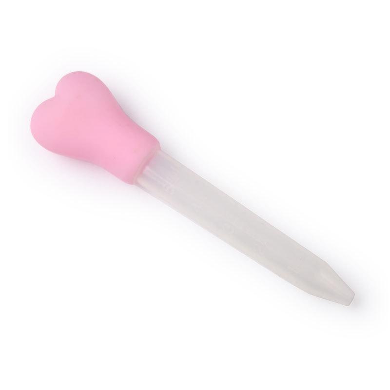 

Силиконовая пипетка для лекарств для младенцев и детей - 5 мл инструмент для кормления розовый