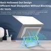 D079 Aluminum Alloy Desktop Laptop Bracket Foldable Hollow Out Notebook Cooling Stand