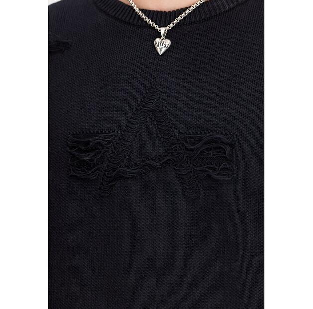 Свитшот Alpha Industries Distressed Logo Sweatshirt