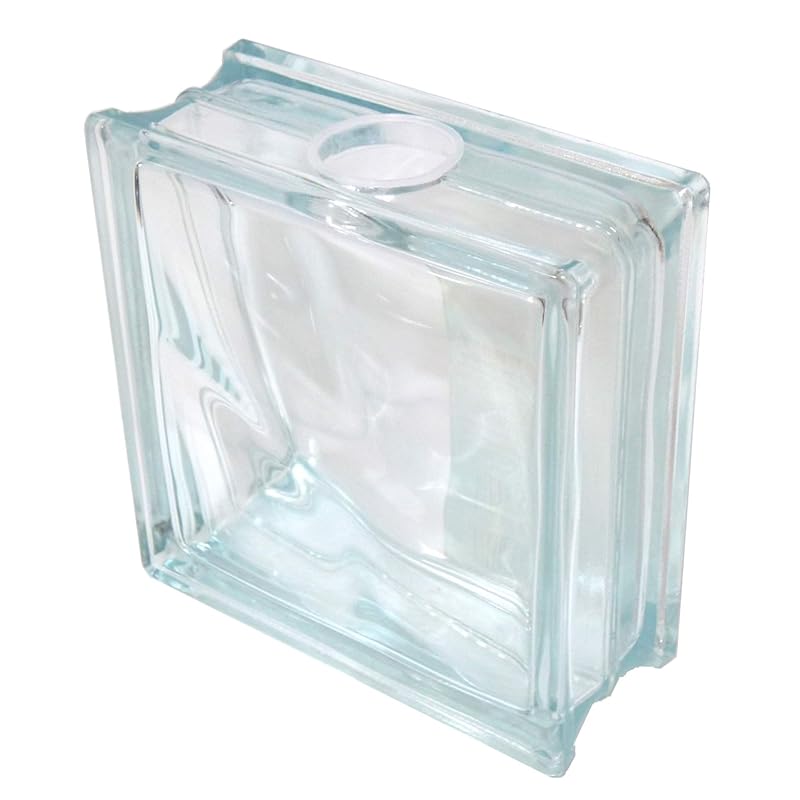 

Glass Block Piggy Bank Donation Box gb11080-b
