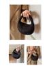 Korean Pleated Plaid Cloud Mini Handbag 2024 – Chic Downy Underarm Bag