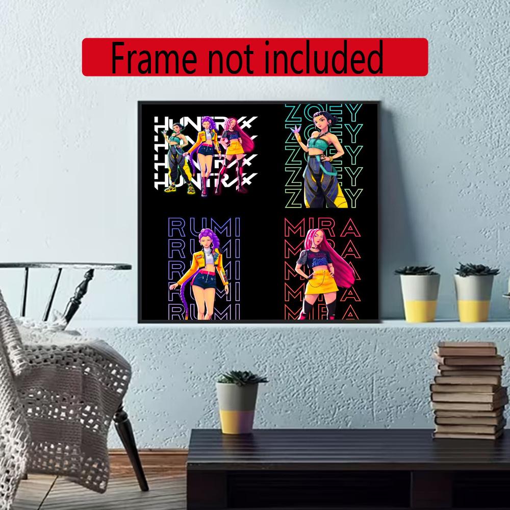 Huntrix 5D Diy Diamond Painting Round Diamond Mosaic Suitable For Beginners Diamond Painting Rhinestones Gift Frameless