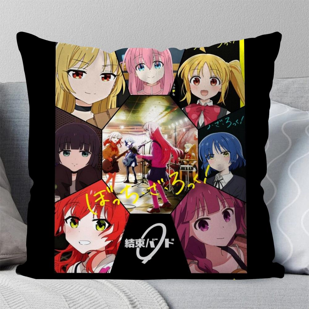 Animation Einsamer R-Rock Kissenbezug Quadratisches Kissen Schlafzimmer Sofa Freizeit Komfort Kissen Auto Wohnzimmer Heimdekoration 40X40