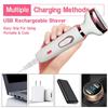 4 In 1 Electric Razor for Women Shaver Lady Shaver Body Hair Trimmer for Armpit Bikini Arm Leg Face Mustache Portable Painless
