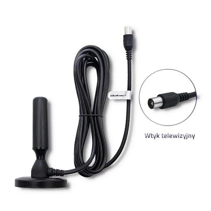 Antena telewizyjna Qoltec DVB-T2