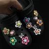 Cave Shoe Accessories, DIY Shoe Flowers, Shoe Buckles, Transparent Flower Accessories, Cave Shoe Decorations, Silver Butterflies, Cave Shoe Buckles