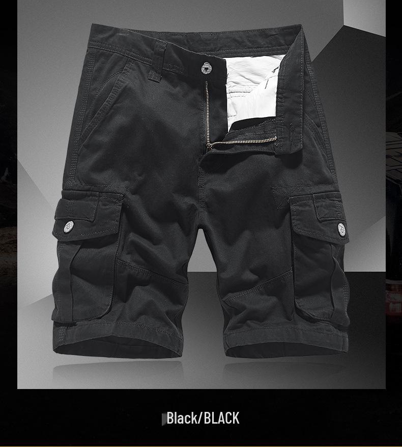 Men's 2021 Summer Multi-Pocket Washed Casual Shorts